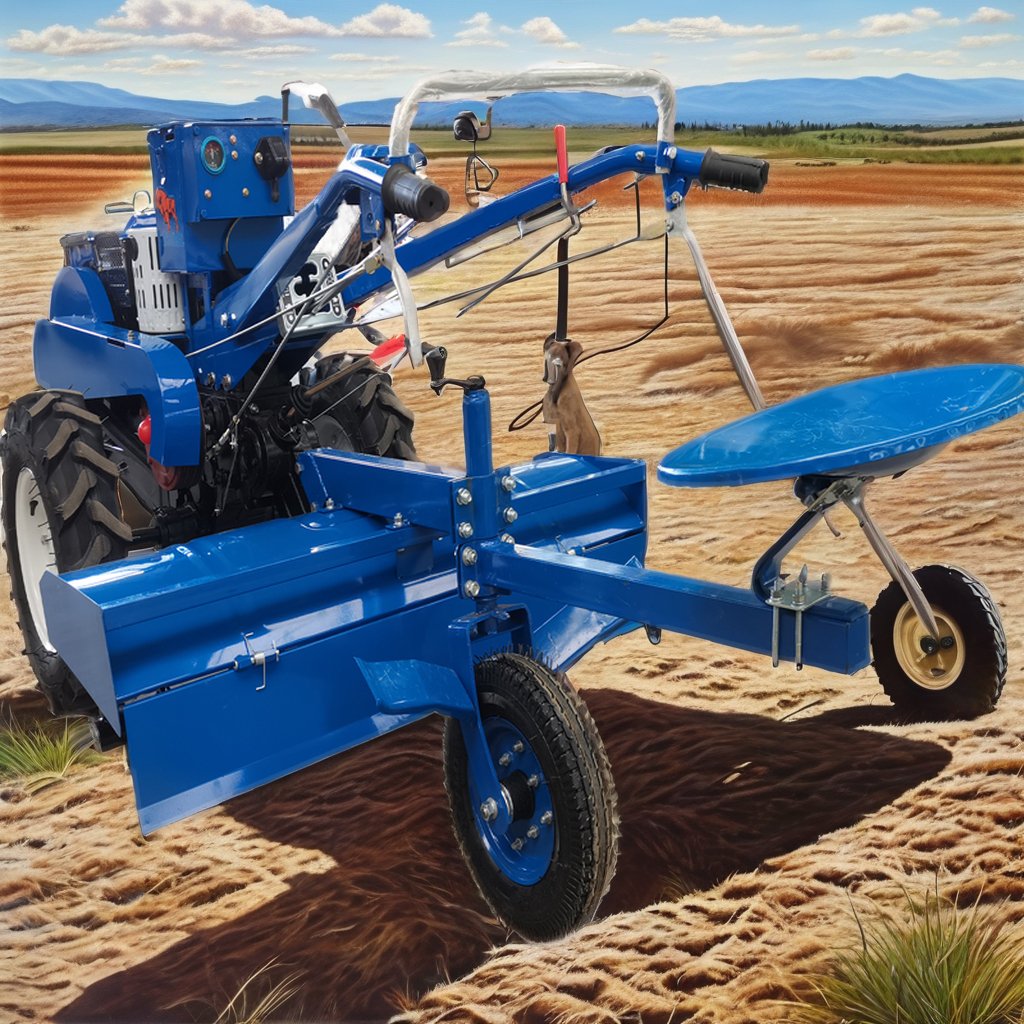 New 20HP Diesel Engine Agricultural Walking Tractor 4WD with Core Components Motor Pump Gearbox Gear for Efficient Farming