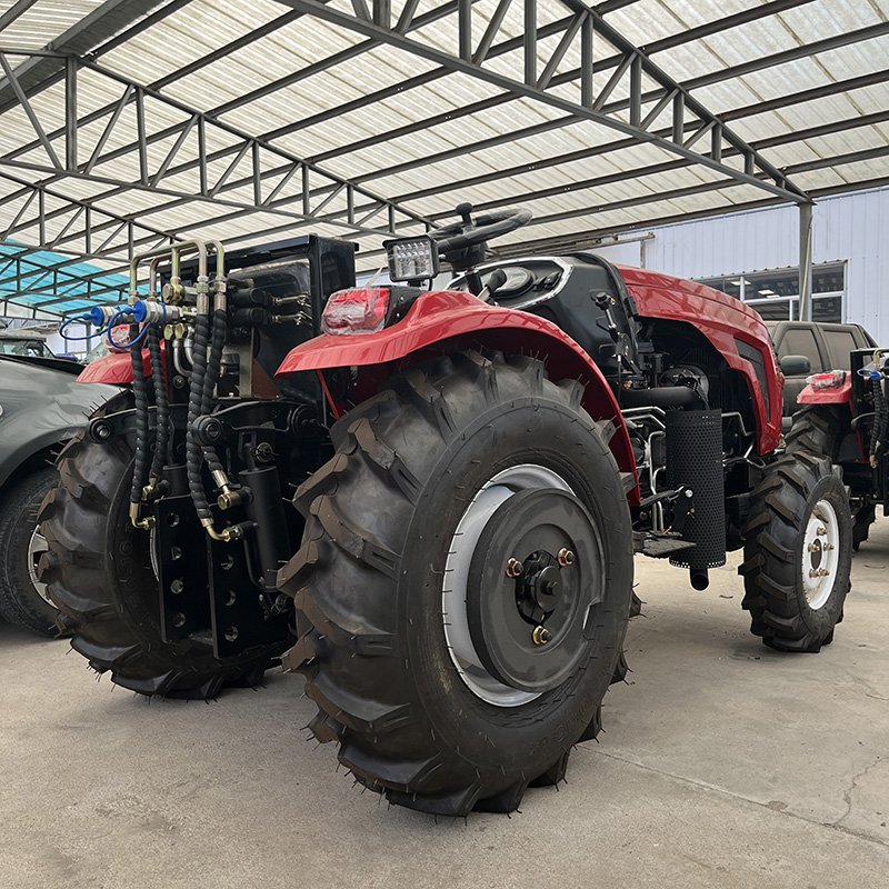 New 4WD 504 King Tractor Agricultural 4WD Wheel Tractor with Engine Motor Pump Gearbox Bearing-for Mini Farming