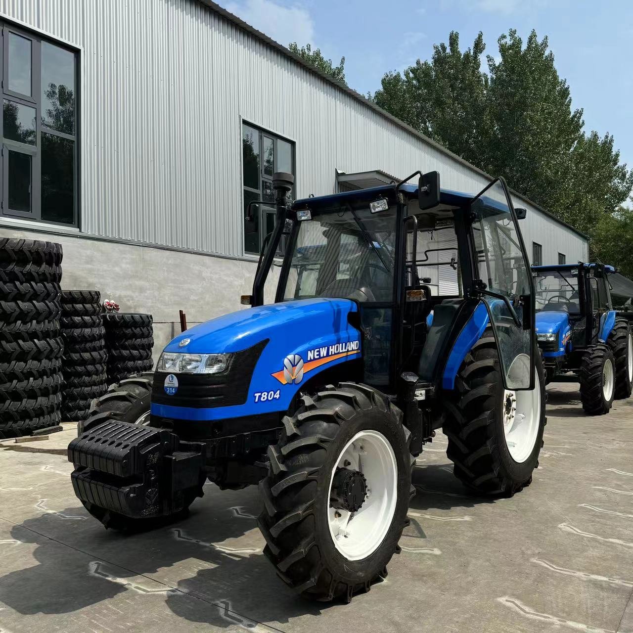 New and Holland 80 SNH804 Tractor 80hp 4wd Used Tractor in Good Condition