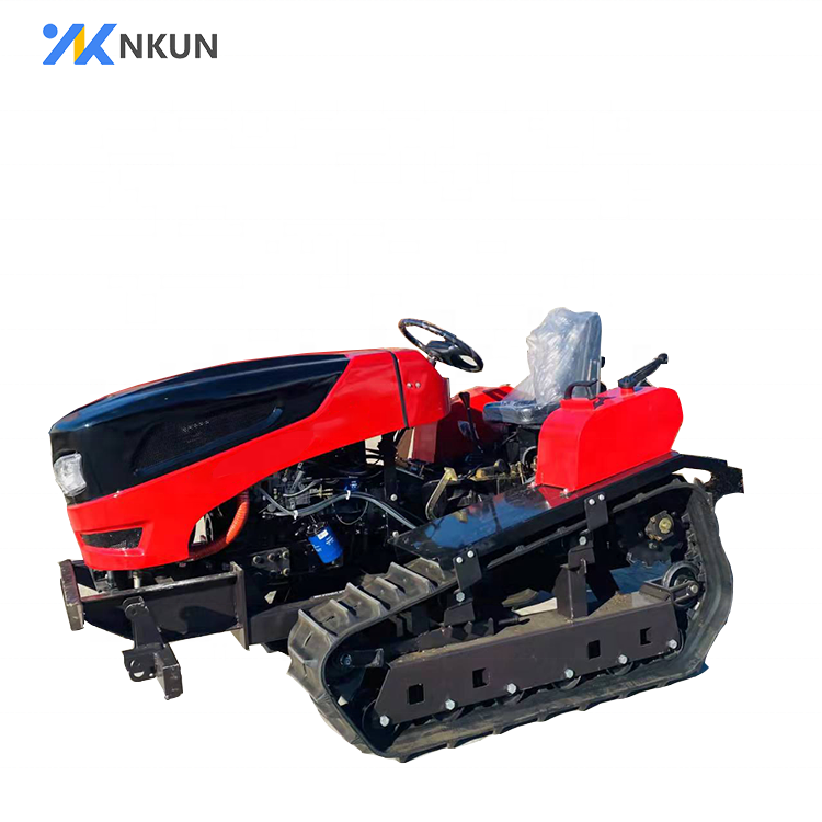 Low-consumption 25hp/35hp/50hp Crawler Tractor diesel Farm Cultivator