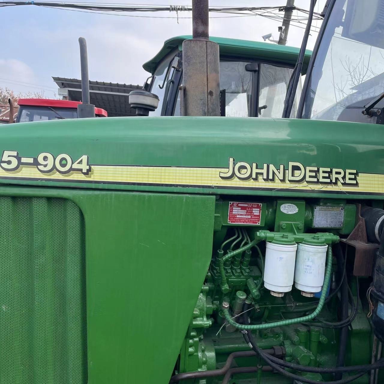 90HP with Low Use Working Hours JD 4wd Used Tractor for Sale