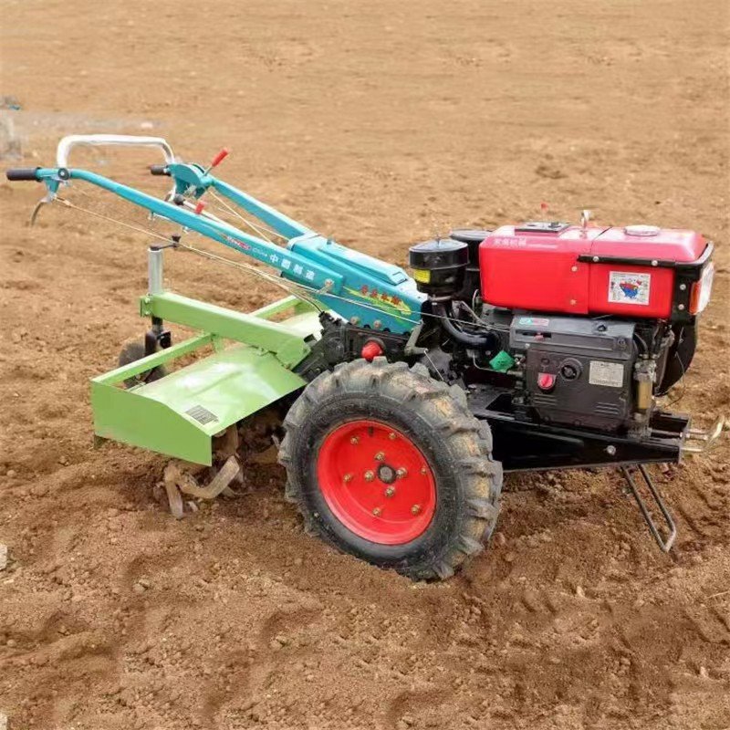 Farm Mini diesel Two Wheel 8hp/10hp /12hp/15hp/18hp/20hp/22hp/25hp/28hp Mini Walking Hand Tractor Best Prices
