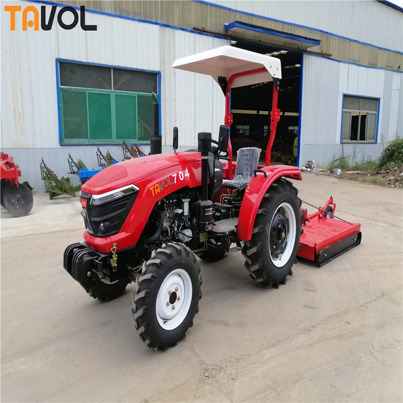 70hp 4wd Farm Tractor Lawn Mower Tractor for Grassland