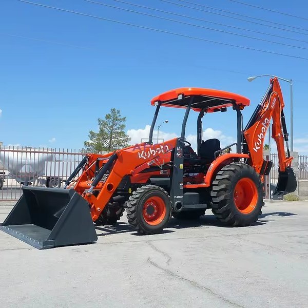 80hp Kubota 4x4 Small Tractor with Front End Loader Backhoe Kubota Tractors Agriculture for Sale