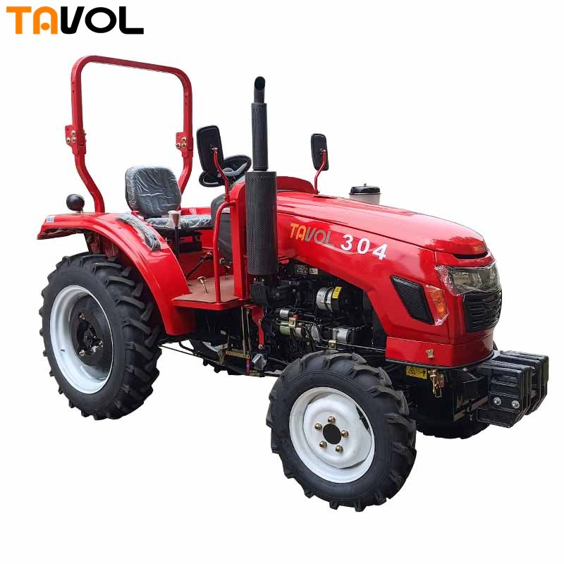 2024 Best Seller Worldwide 30hp High-efficiency Tractor 4wd 8+2 Mini Tractor Powerful Power Helps a New Chapter in Agriculture