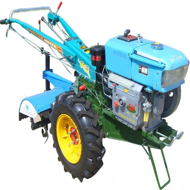 High Efficiency 2-Wheel Walking Tractor for Agriculture Durable Design for Tilling and Hauling Core Component Engine