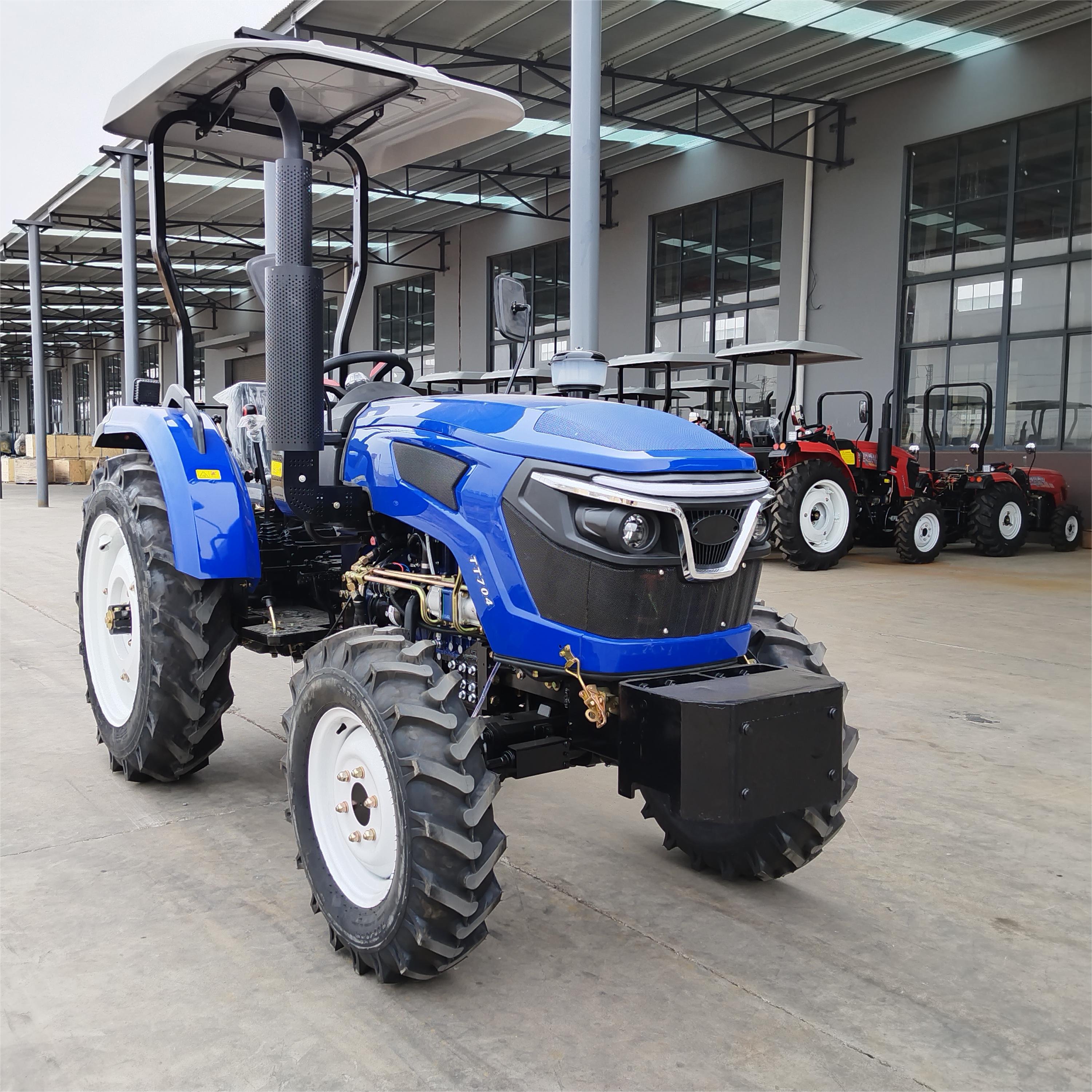 2024 Chinese New Farming Tractor 30hp 50hp 70hp 110hp Tractor for Sale