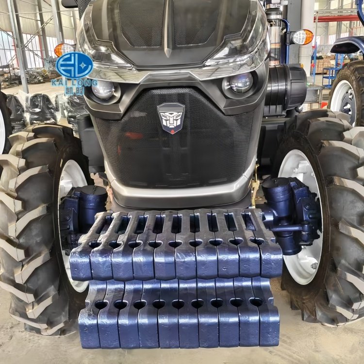 Multifunctional 90hp Farm Tractor with Engine Gearbox Pump Bearing 4WD Wheel Agricultural Machine for Sale