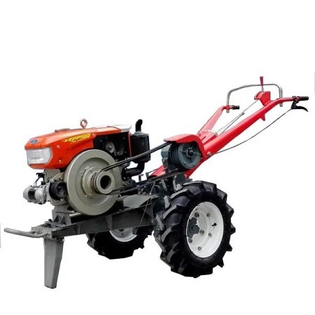 18 Hp Cheap Price Hand Tractor/ Two Wheel Farm Walking Tractor With Rotary Tiller