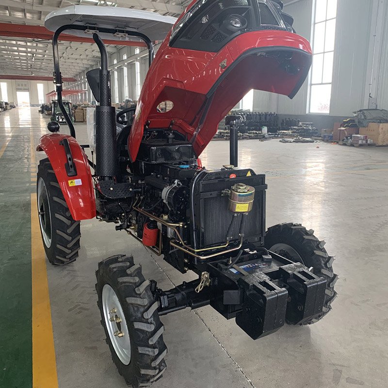 Chinese Brand New Design Small Farm Agricultura 4x4 4wd Mini Compact Tractor for Sale