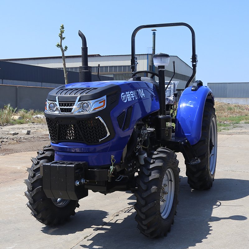 Factory Supply Agricultural Machinery 4x4 Four Wheel Multifunction Small Mini Farm Tractor with Plough