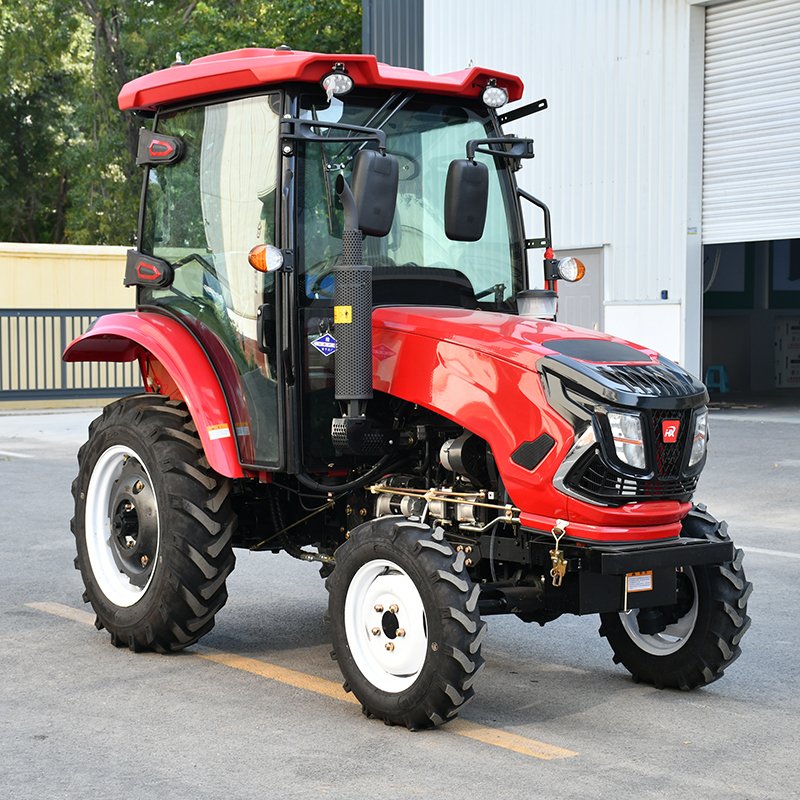 Hot Sale! High Efficiency 4WD Mini Tractor Compact Farm Multi-Purpose Wheel Tractor Motor Agriculture Used Condition Free Engine