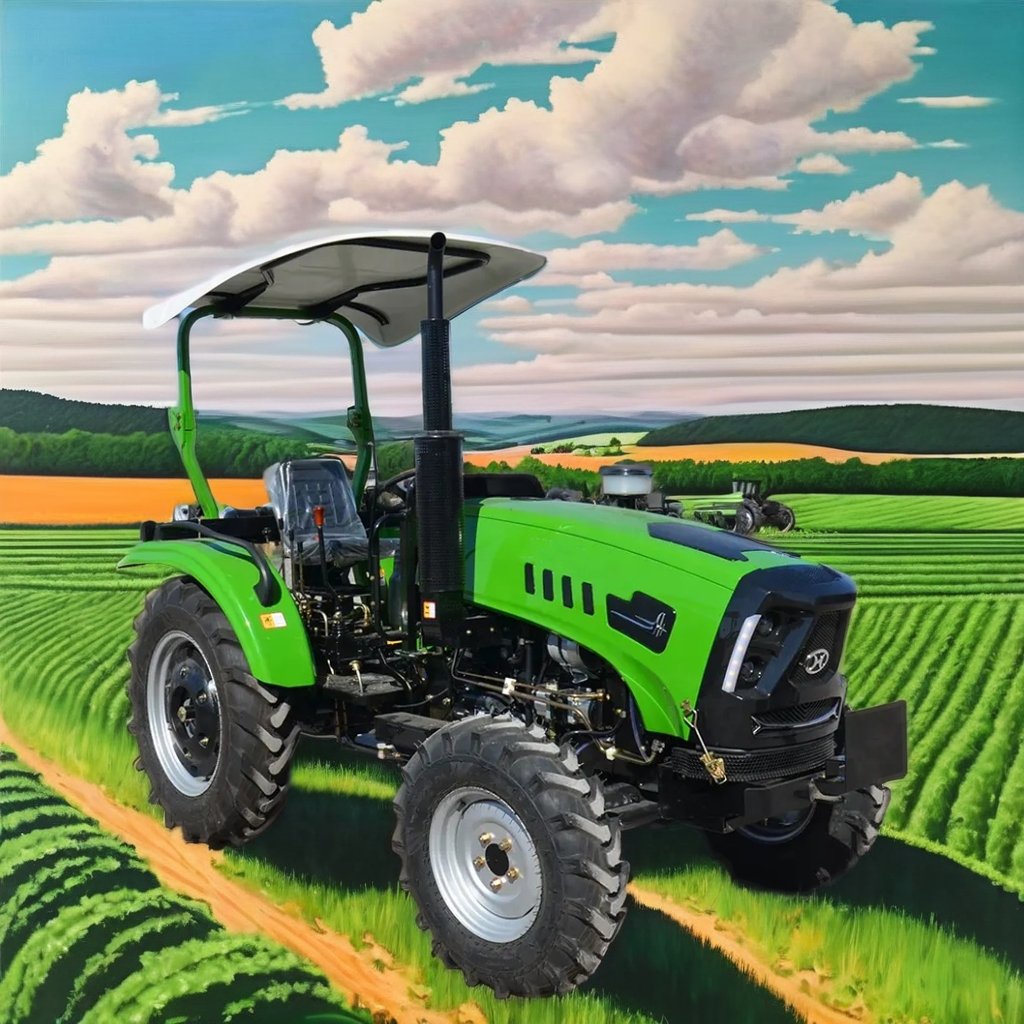 Jesray 12HP-20HP Mini Agricultural Wheel Tractor 4WD Compact 12HP-20HP with Pump for Small Garden Farming Buy From China