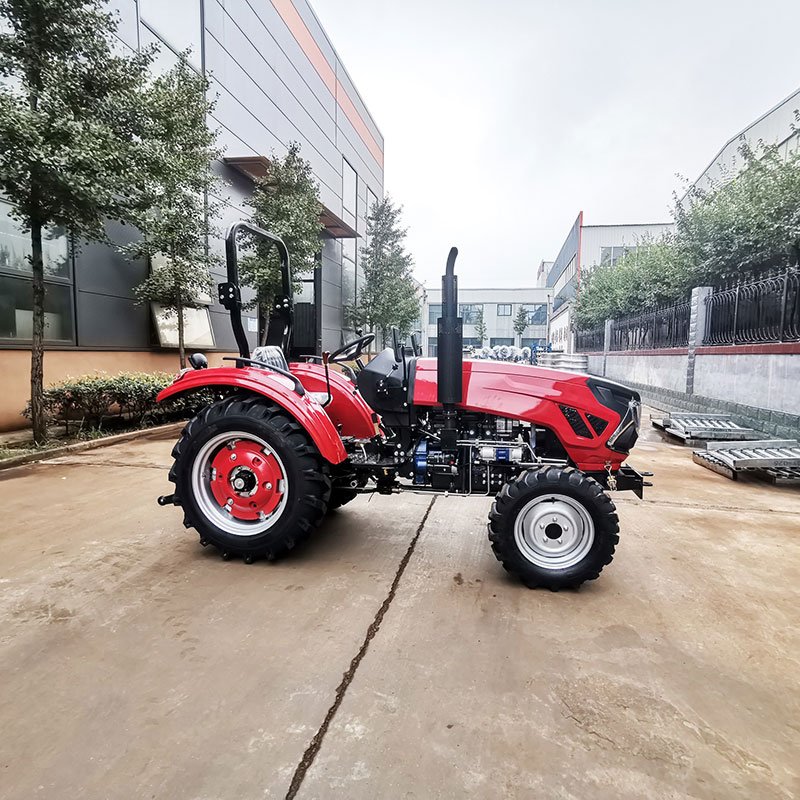 New Mini Farm Tractpr Agricultural Machinery 4 Wheel Driver 50 Horsepower Orchard Warm Room Mini Tractor