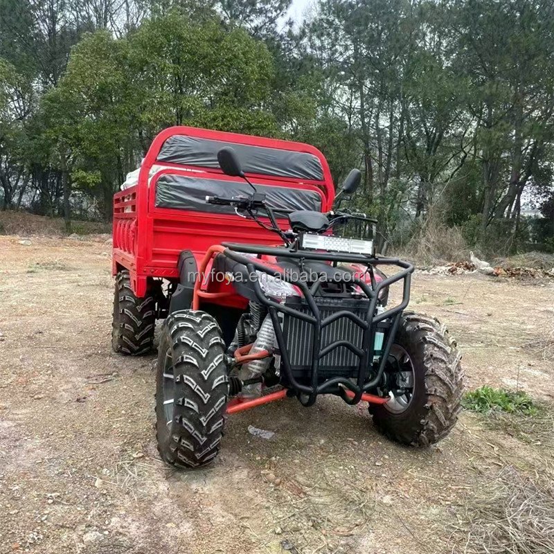 Wholesale 4X2 250cc ATV 1000W Folding Hydraulic Dump Trailer 4-stroke Manual Transmission 2WD Shaft Drive for Adults for Farm