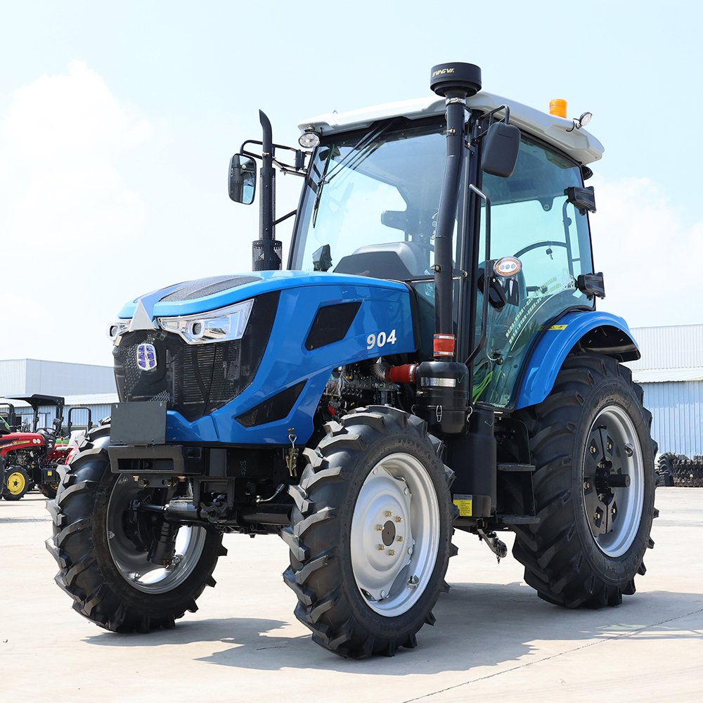 Land Universal 32hp Small Rotary Cultivator Crawler Lawn Mower Tractor Mini Tractor for Orchard Rotary Tiller Cultivator