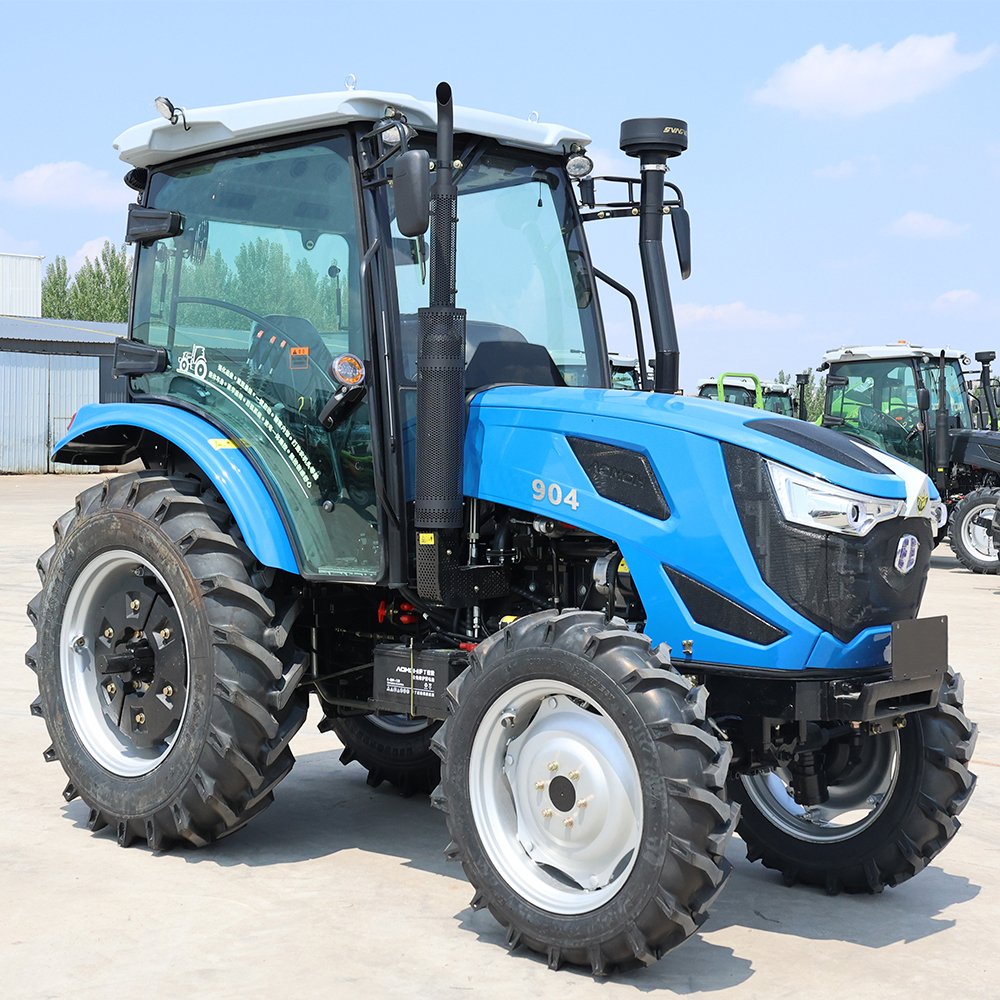 Land Universal 32hp Small Rotary Cultivator Crawler Lawn Mower Tractor Mini Tractor for Orchard Rotary Tiller Cultivator