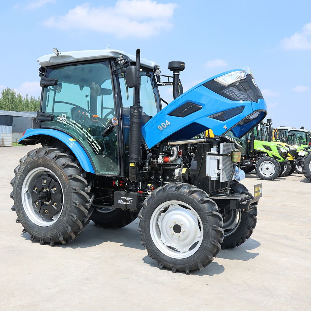 Land Universal 32hp Small Rotary Cultivator Crawler Lawn Mower Tractor Mini Tractor for Orchard Rotary Tiller Cultivator