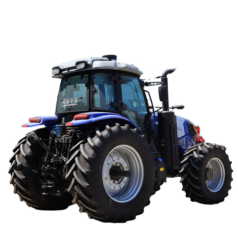 Compact 4wd diesel Tractor 4x4 240hp 8+8 Gears Hydraulic Output Farm 240hp Tractor Agricultural Machine