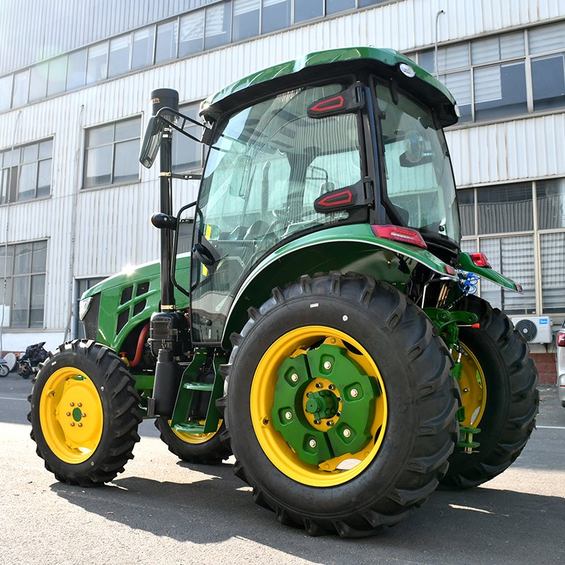 Small 80hp 100hp 120hp Diesel Farm Tractor 4x4 Agricultural Machinery with Gear Core Components New & Used Available