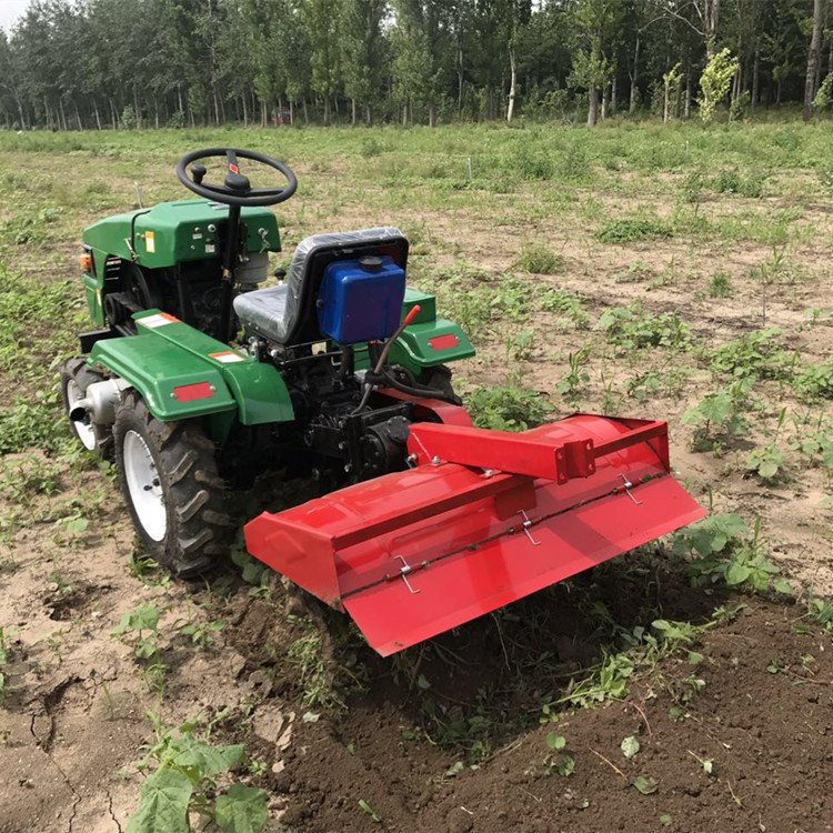 Small Two-wheel Drive Wheeled Tractor Mini 15-20 Horsepower Small Farm Garden Turning Four-wheel Tractor Manufacturer