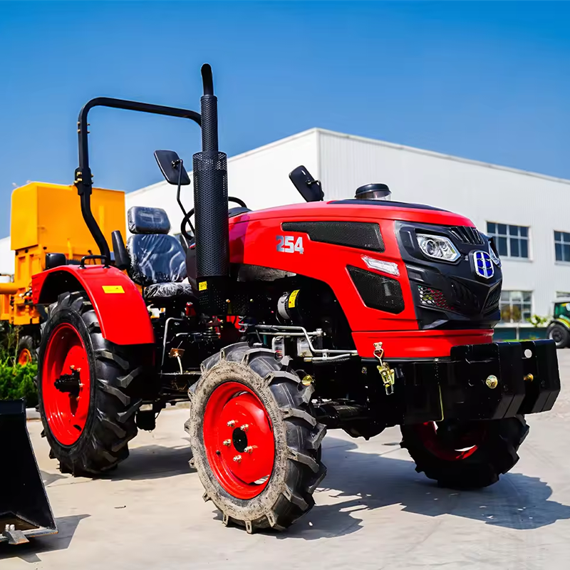 Small Mini 4x4 Farm 25hp Agricultural 4 Wheel Machinery Equipment 4wd Tractor Agricol