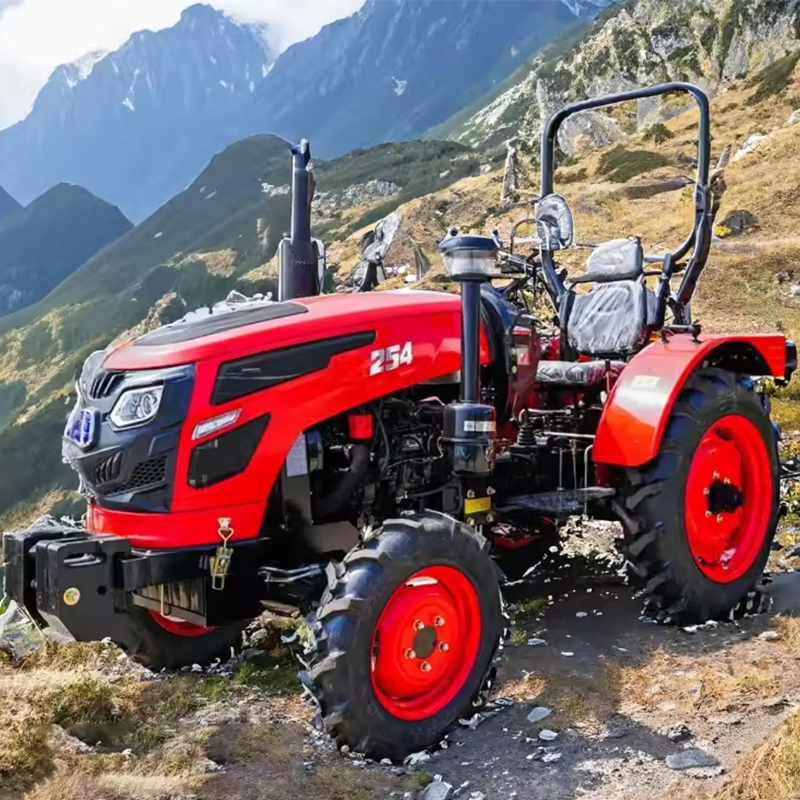 Small Mini 4x4 Farm 25hp Agricultural 4 Wheel Machinery Equipment 4wd Tractor Agricol