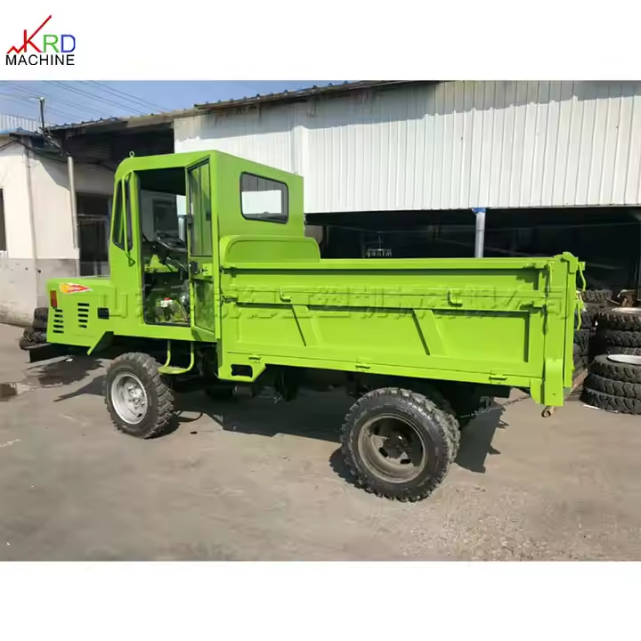 Engineering Diesel Four-Wheel Transport Vehicle Diesel Four Wheel Agricultural Grain Pulling Vehicle