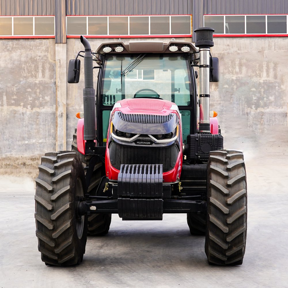 China 4WD Agricultural Wheel Farm Tractor Small Mini Compact Garden Tractors From Tractor Factory Manufacturer