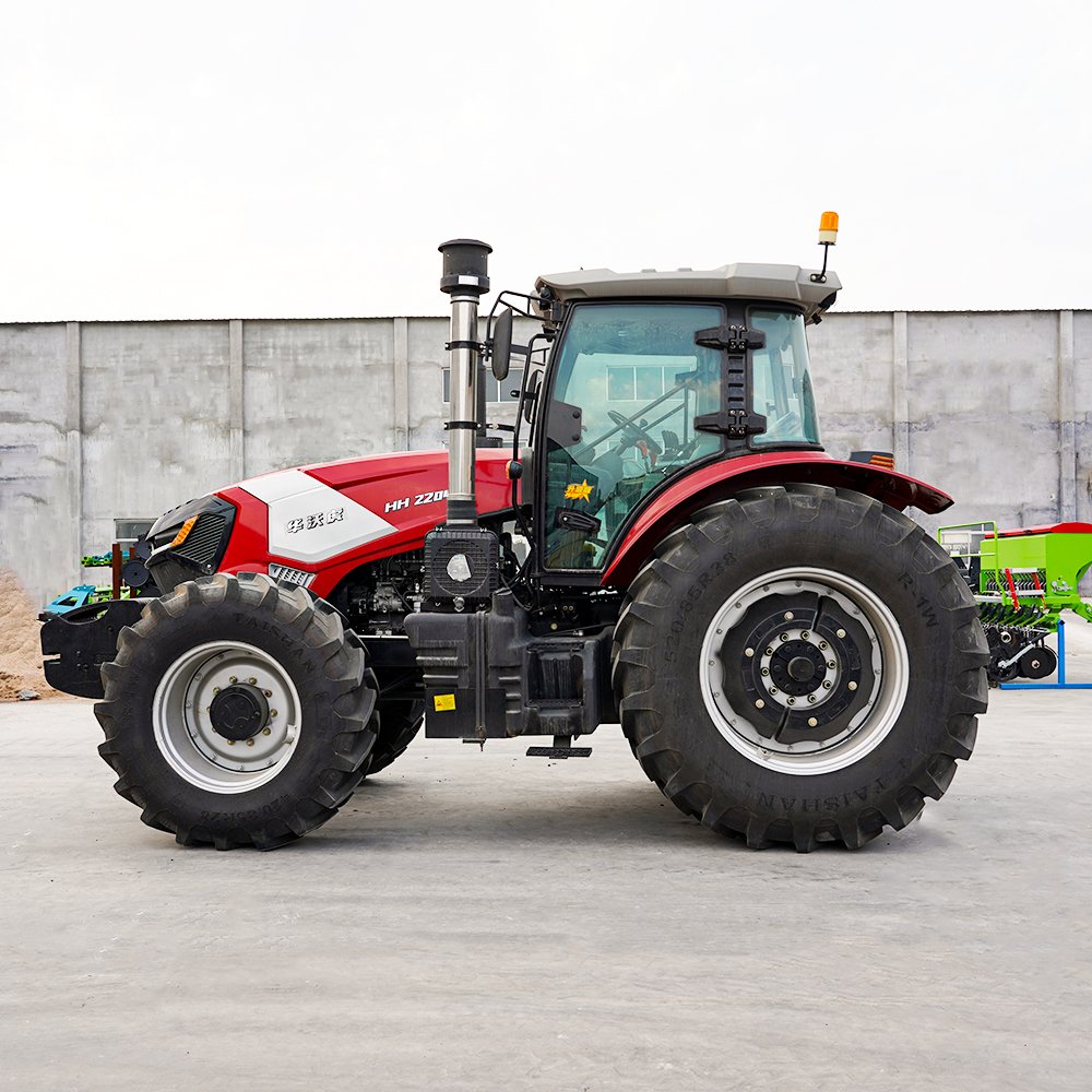 China 4WD Agricultural Wheel Farm Tractor Small Mini Compact Garden Tractors From Tractor Factory Manufacturer