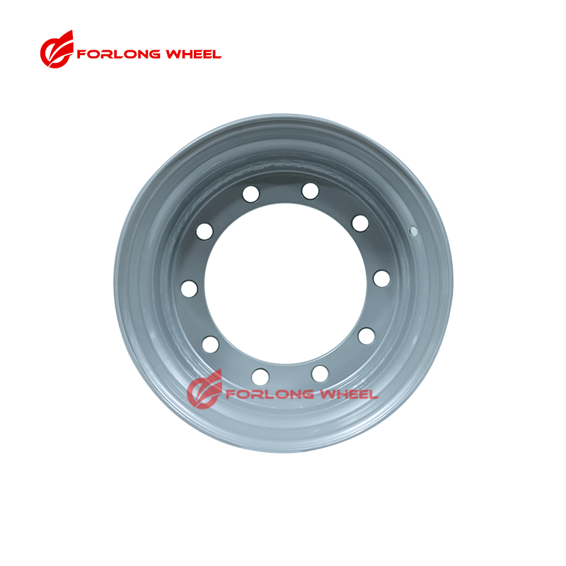 FORLONG Factory 16x22.5 Inch 10x335 10-281-335 Farming Tractor Steel Wheel Rim Matching Big Agricultural Wheel Rim
