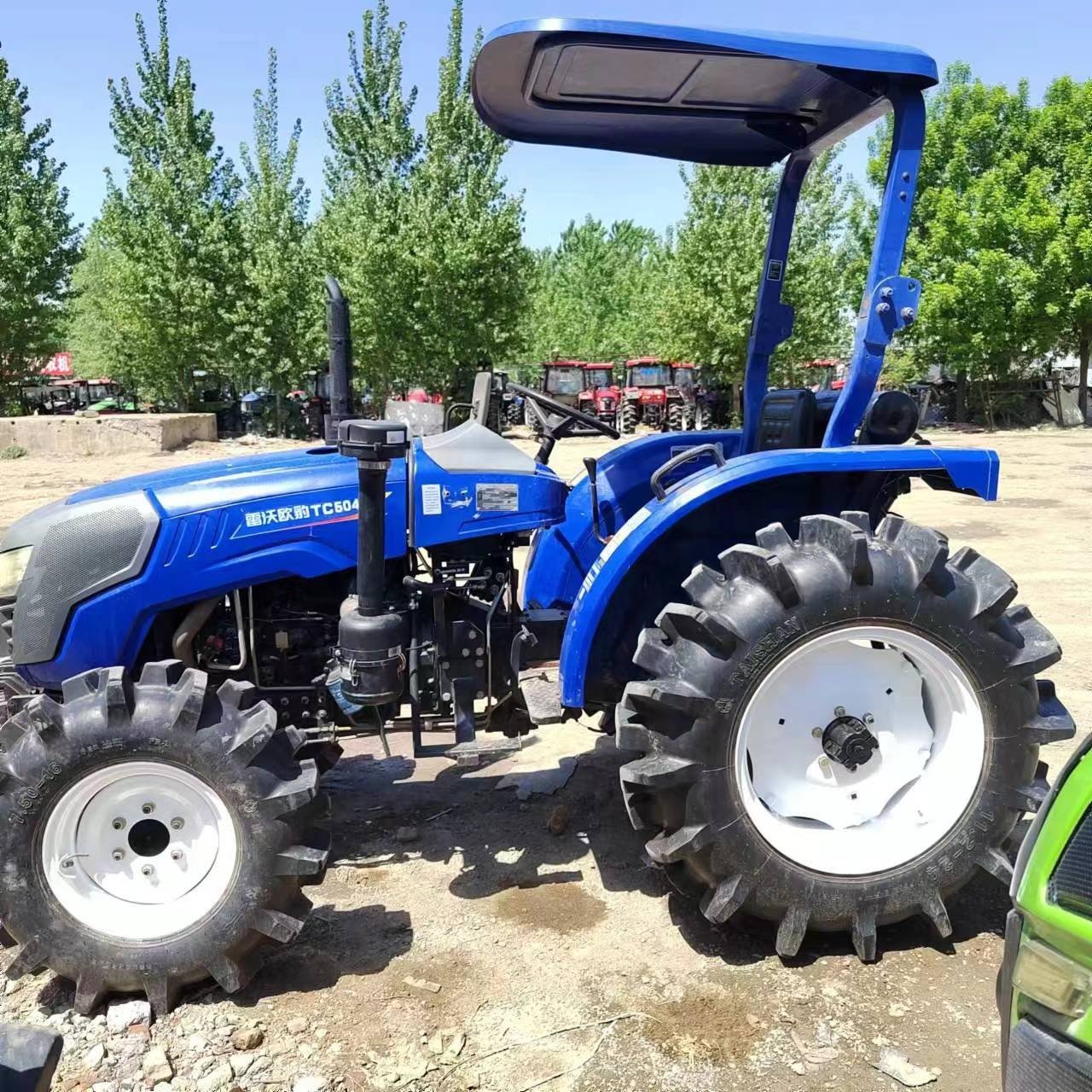 Used Tractors Lovol 504 50hp 4WD Wheel Farm Orchard Compact Tractor Agricultural Machinery Massey Ferguson Tractor