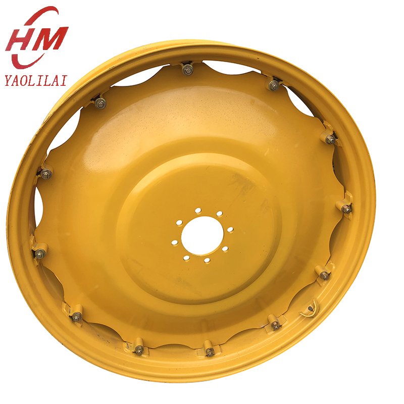 Agriculture Equipment Kubota Front Rear Farm Tractor Wheels and Hub Tires With Rims Lug for AdjustmentW10x48l for 12.4-48