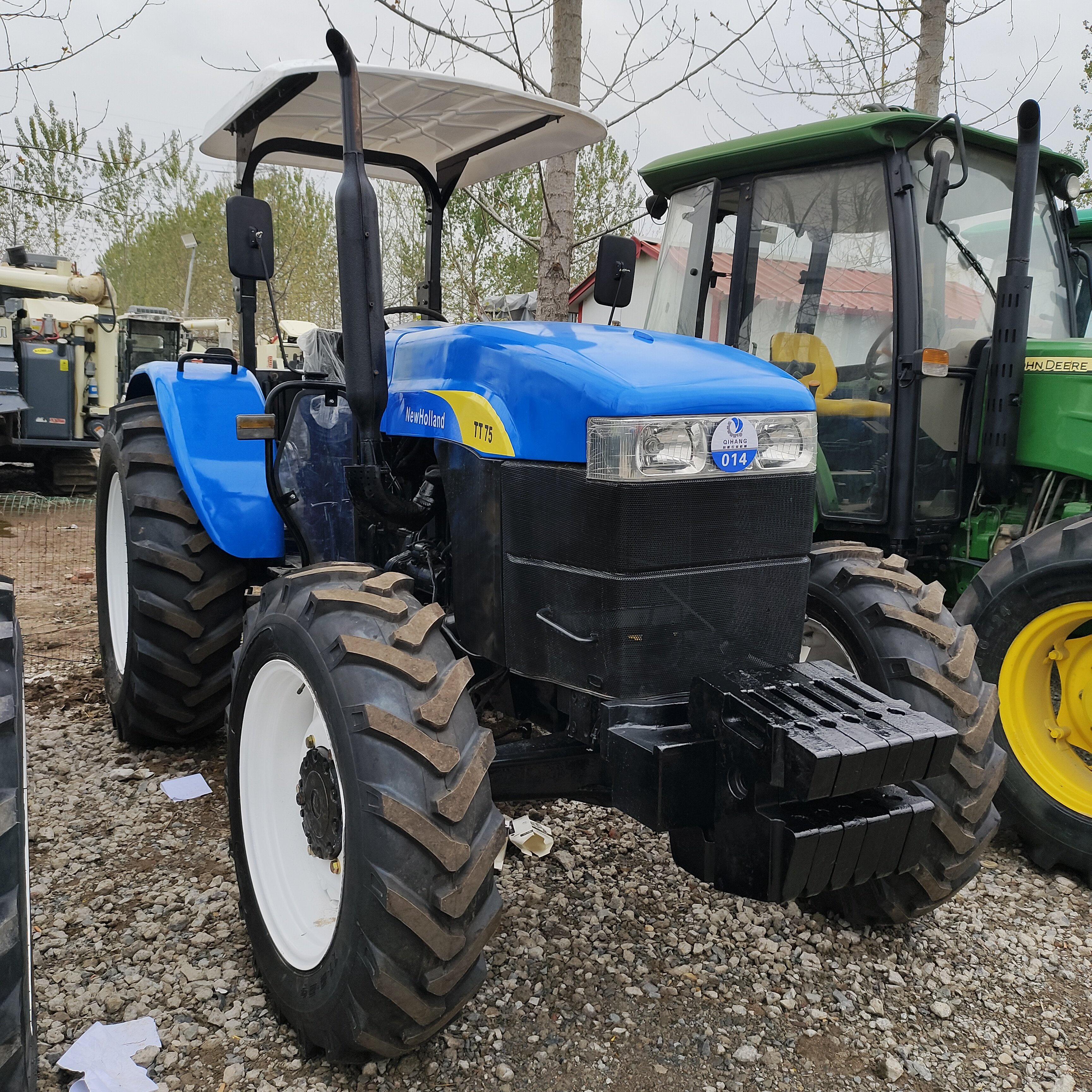 Agricultural Machinery & Equipment 70hp 75hp New. Holland Tractor Farm Tractor With YTO Engine