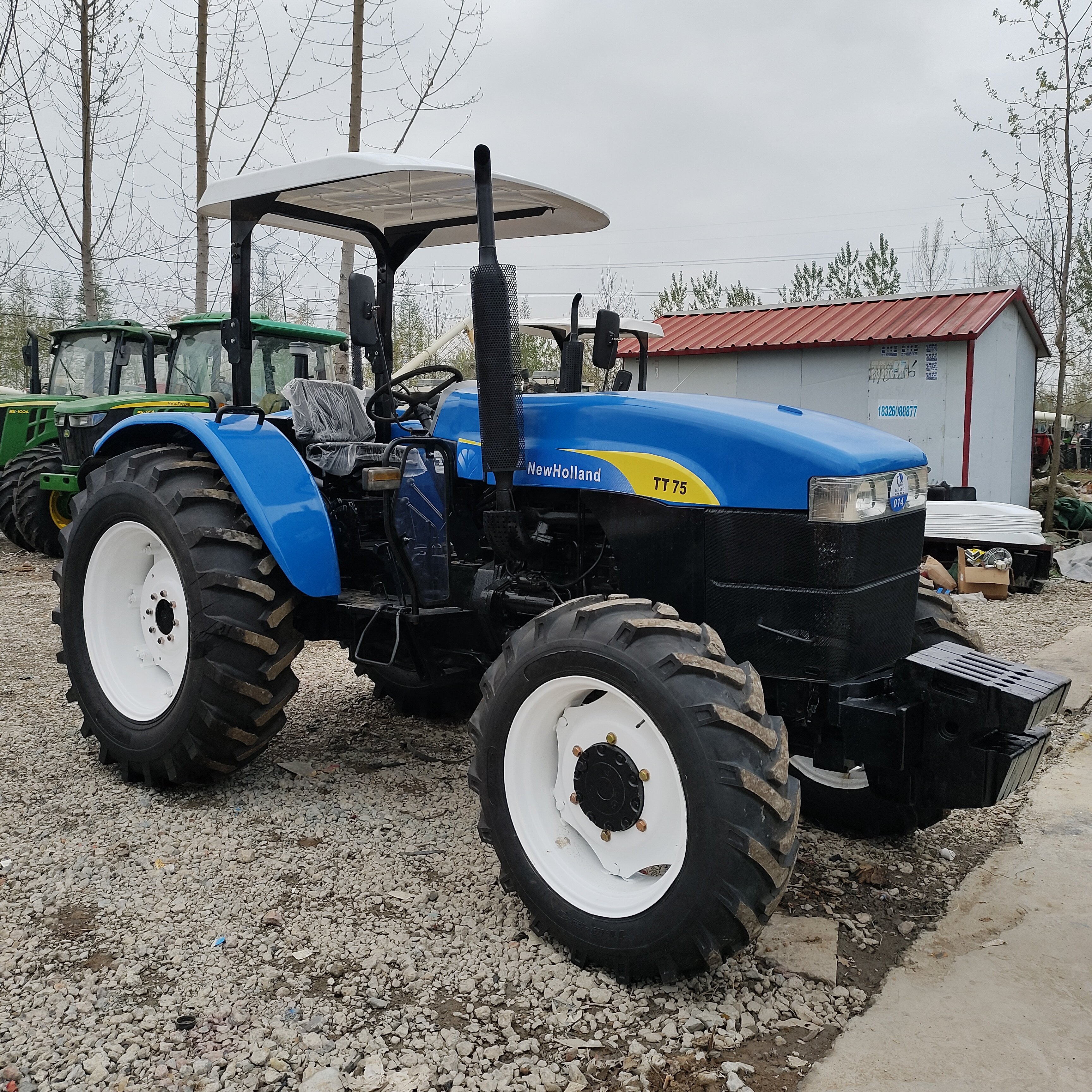 Agricultural Machinery & Equipment 70hp 75hp New. Holland Tractor Farm Tractor With YTO Engine