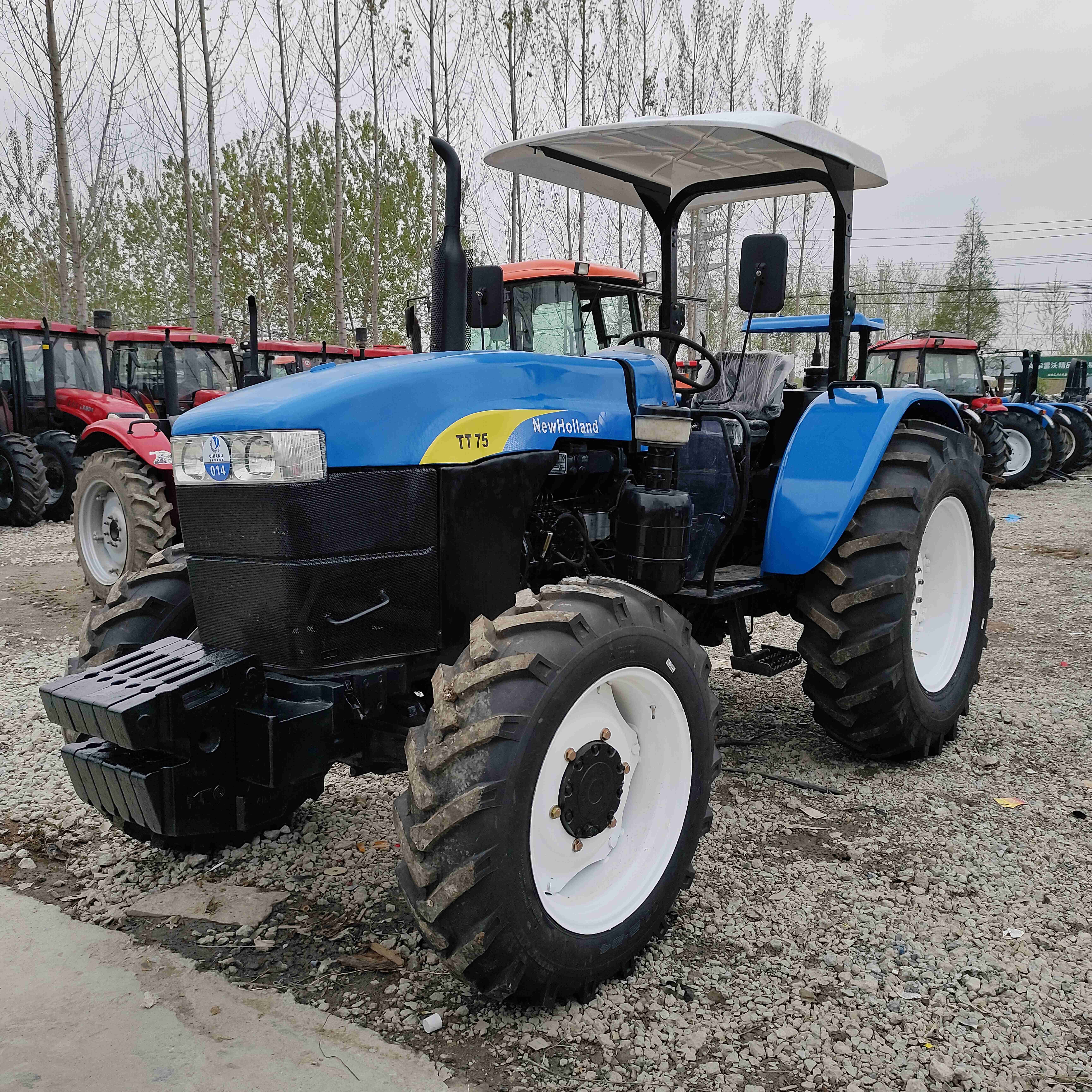 Agricultural Machinery & Equipment 70hp 75hp New. Holland Tractor Farm Tractor With YTO Engine