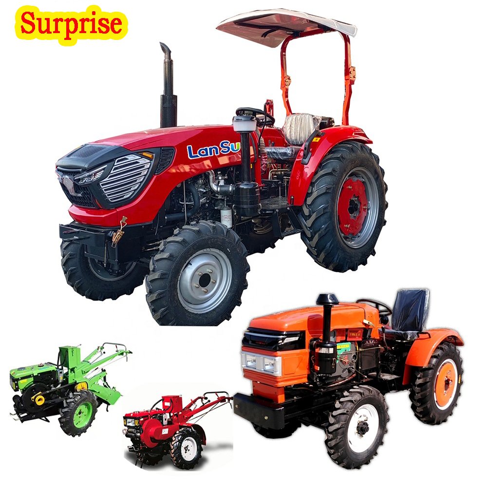 Cheap China Garden Tractors Small Trator Traktor 4x4 Mini Farm 4wd Compact Tractor