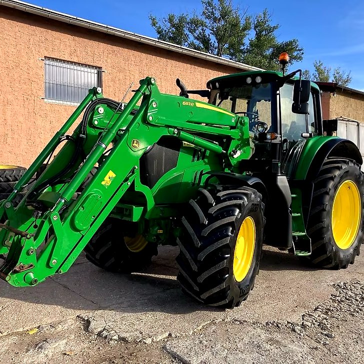 New and Used Johnn Deer 6175M Farm Tractor 4WD Mini Walking Wheel Tractor for Sale