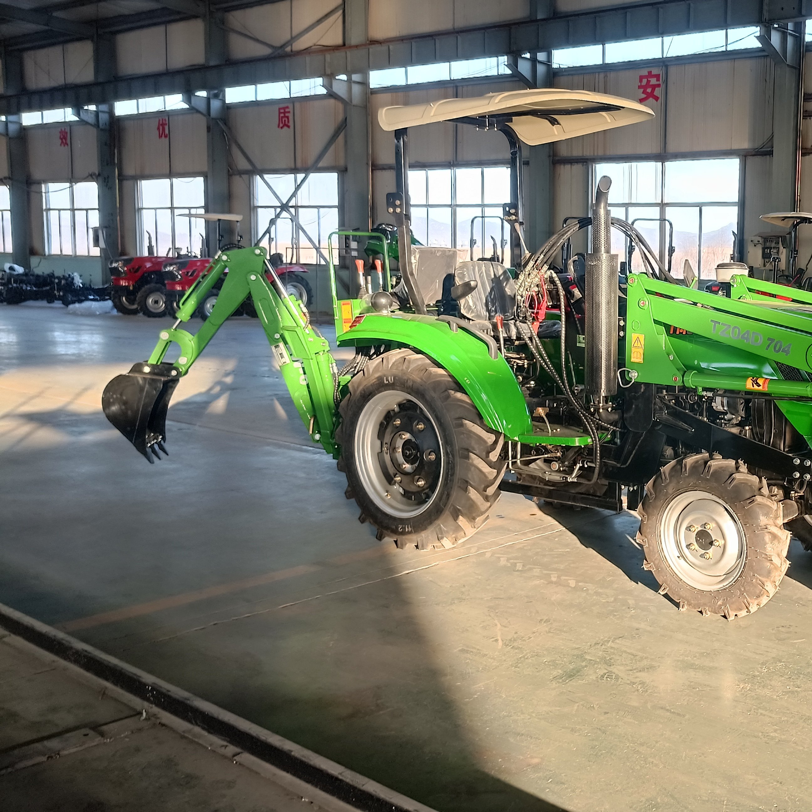 Mini Tractors for Agriculture Mini Tractor for Farming Backhoe