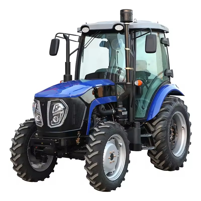 Hot Sale Agriculture Tractor New 80Hp 4WD Cheap Price Farm Tractors With Air Conditinal Cab