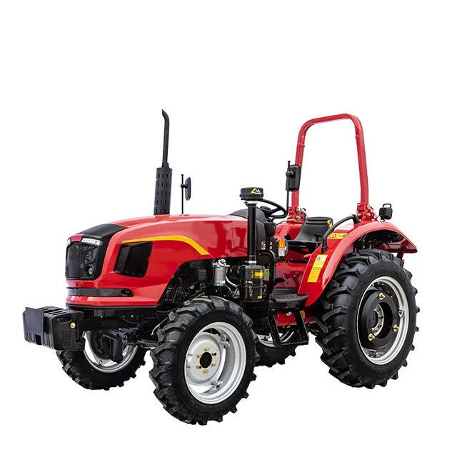 Powerful Farm Machines 36.8KW 4 Wheel Tractor for Cultivators Agricultural Farming