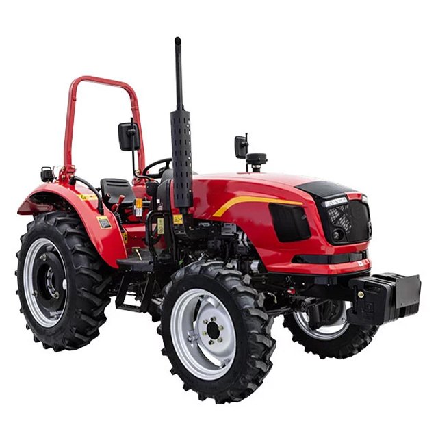 Powerful Farm Machines 36.8KW 4 Wheel Tractor for Cultivators Agricultural Farming