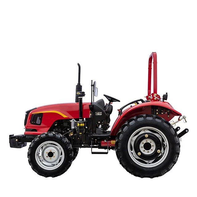 Powerful Farm Machines 36.8KW 4 Wheel Tractor for Cultivators Agricultural Farming
