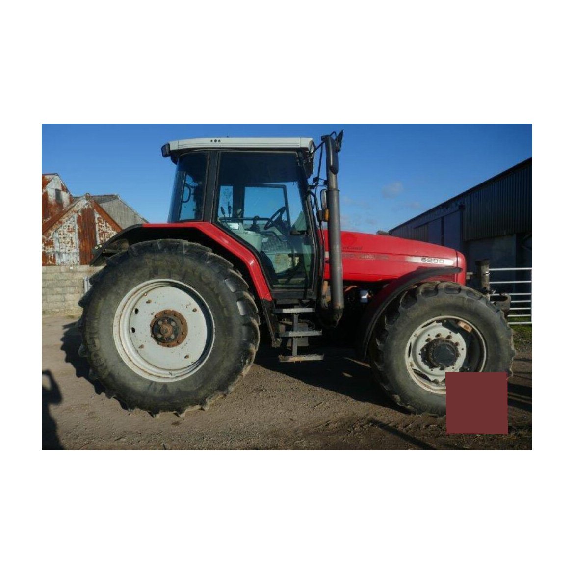 Used Cheap Massey Ferguson Tractor 4270 Agriculture Machine Farm Tractor Rated Power (Hp) 100Hp