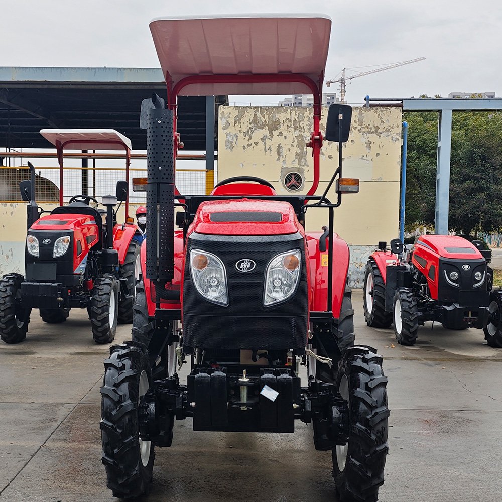 SHANDONG QILU CE EPA ENGINE Agriculture Tractors 4wd 4x4 25 hp Farm Tractor for USA Canada