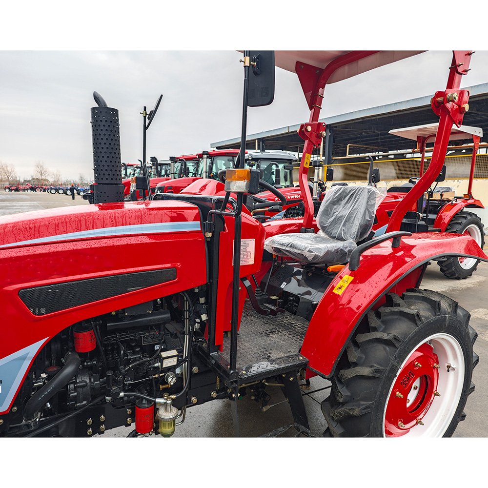 SHANDONG QILU CE EPA ENGINE Agriculture Tractors 4wd 4x4 25 hp Farm Tractor for USA Canada