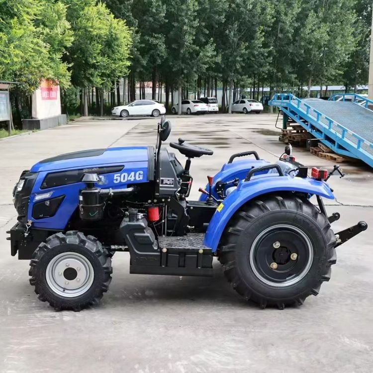 Agricultural Diesel Tractor 4WD Wheel Tractor for Farms and Manufacturing Plant Sale