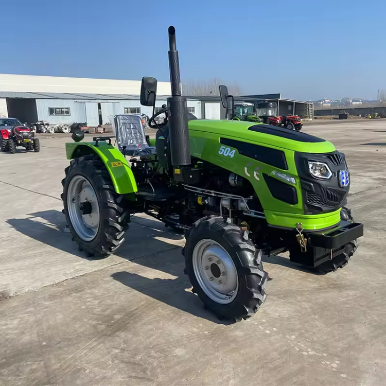 Agricultural Diesel Tractor 4WD Wheel Tractor for Farms and Manufacturing Plant Sale