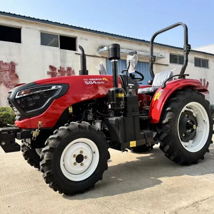 Agricultural Diesel Tractor 4WD Wheel Tractor for Farms and Manufacturing Plant Sale