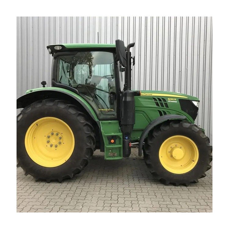 Used 185hp 140hp 120hp 4WD John Deere Tractor with Rotary Machine Agricultural Farm Tractor 80hp Engine Second Hand Condition